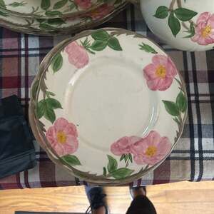 Lot Of 9 Vintage Franciscan Desert Rose Plates-Bowls TV Backstamp